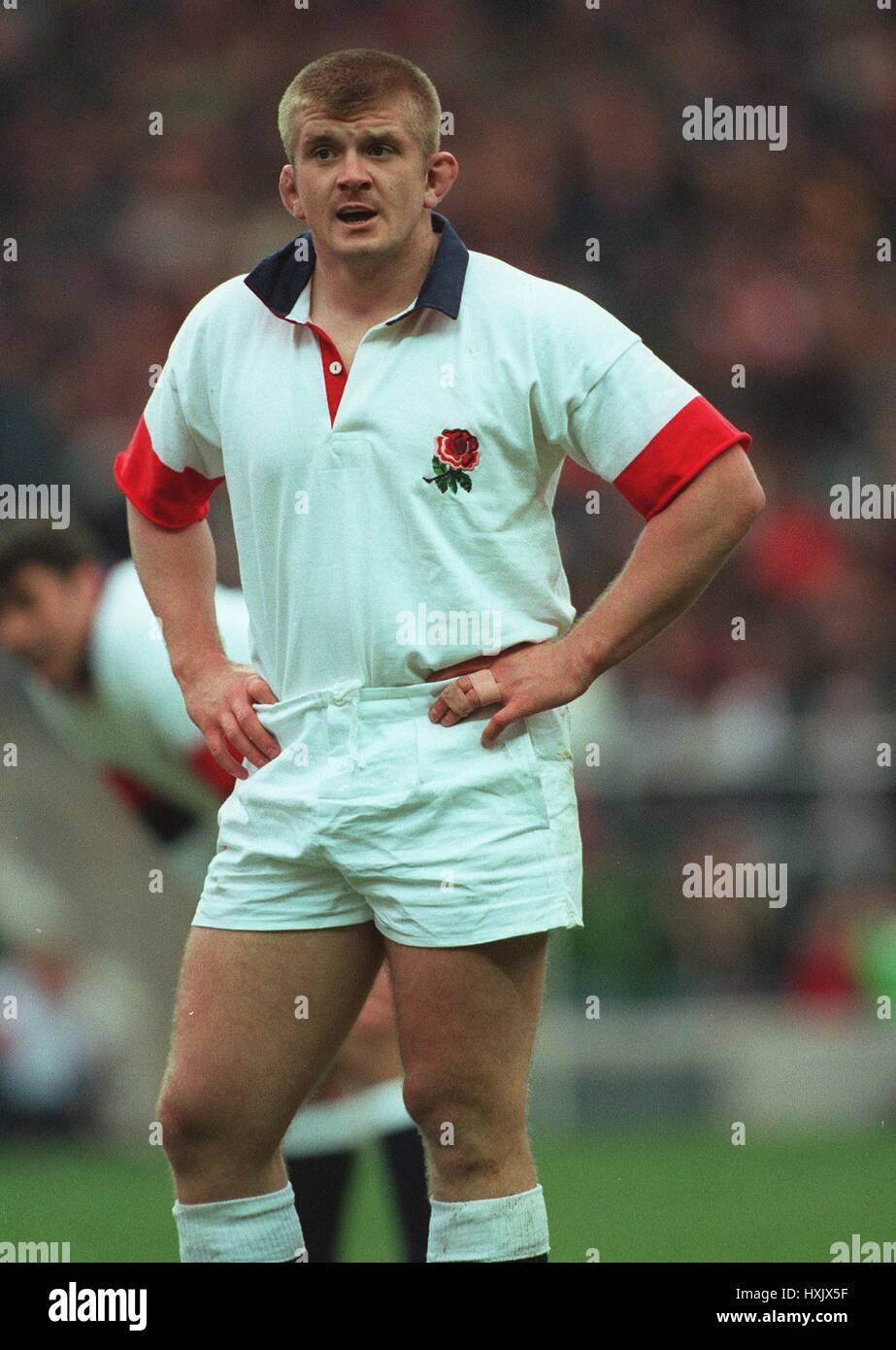 GRAHAM ROWNTREE EN ANGLETERRE & LEICESTER RU 19 Décembre 1995 Banque D'Images