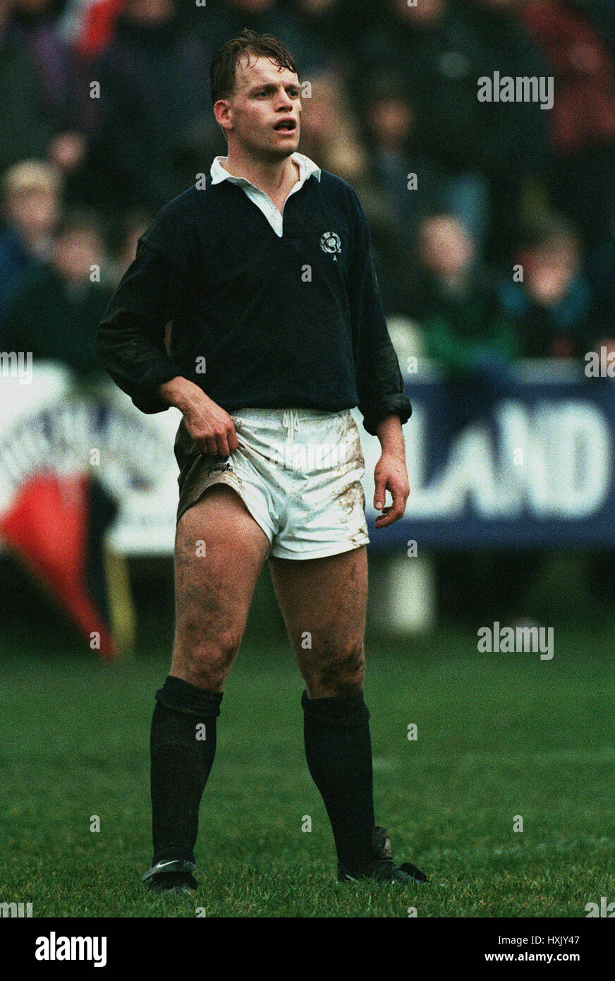 ROWEN SHEPHERD & ECOSSE EDINBURGH ACADEMY 10 Novembre 1994 Banque D'Images