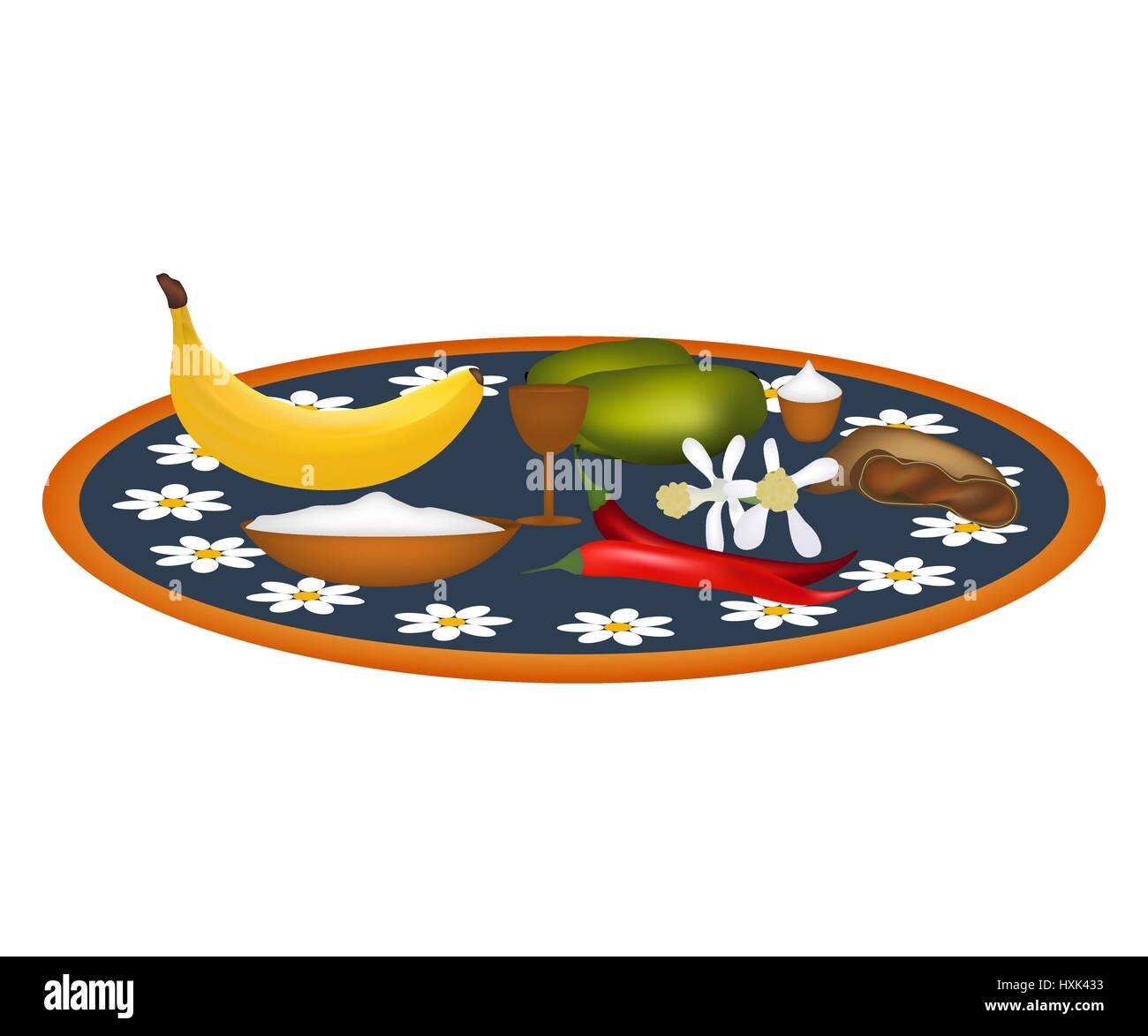 Deviner le Nouvel An indien, Goody vecteur Padva Illustration de Vecteur