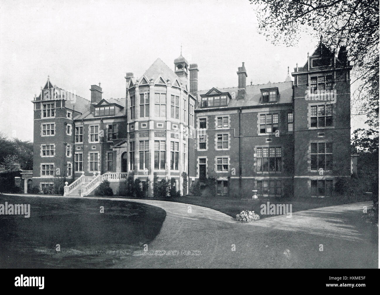 Maison de convalescence Bristol 1900 Victoria Banque D'Images