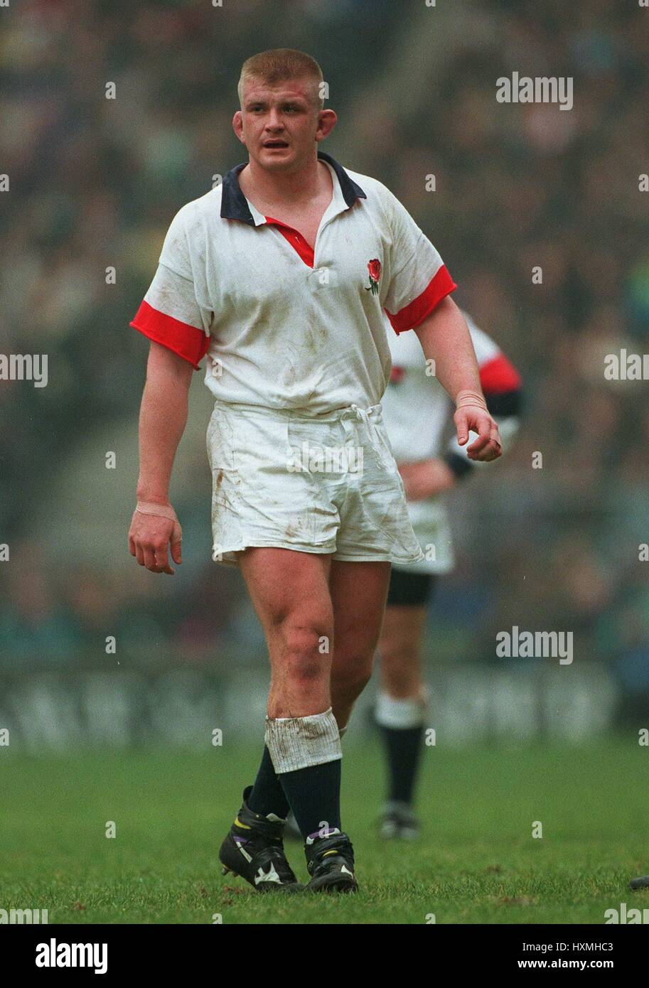 GRAHAM ROWNTREE EN ANGLETERRE & LEICESTER RU 11 Avril 1996 Banque D'Images