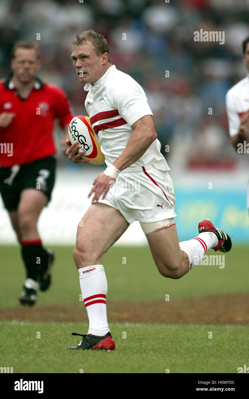 JOSH LEWSEY ANGLETERRE RU MANCHESTER EN ANGLETERRE 04 Août 2002 Banque D'Images