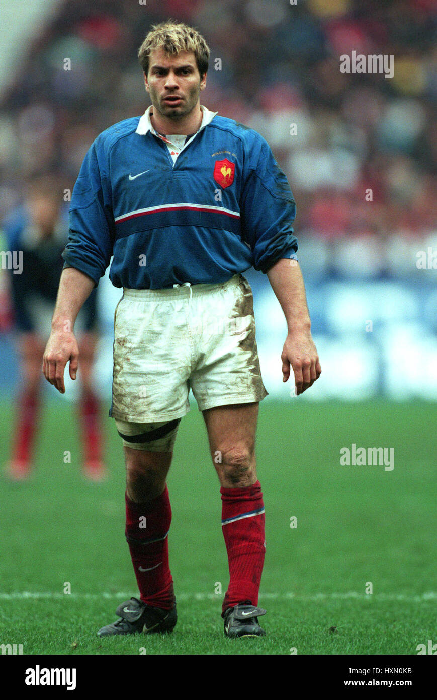 CHRISTOPHE DOMINICI FRANCE & STADE FRANCAIS RU 19 Février 2000 Banque D'Images