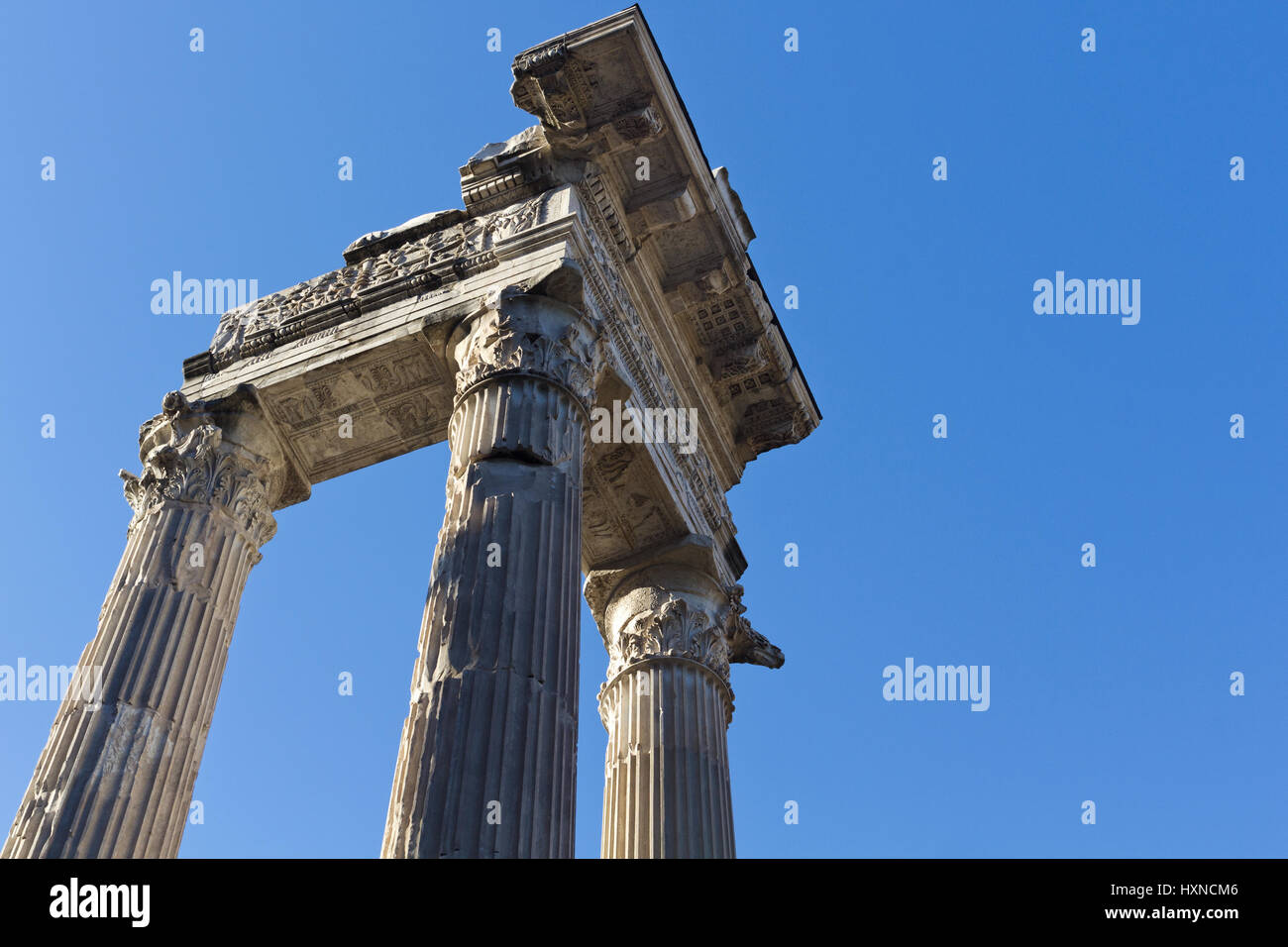 Temple d'Apollon Sosien Banque D'Images