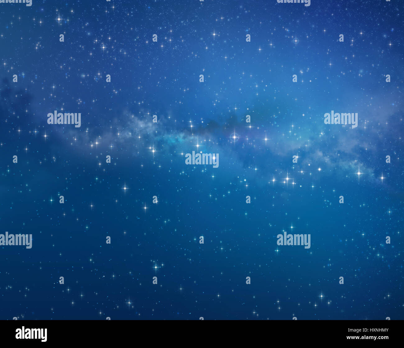 Galaxy Haute Définition Fond étoile Brillant Dans Une Voie