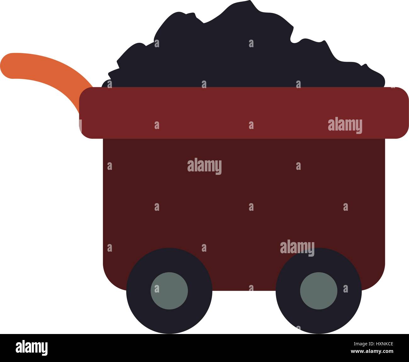 L'environnement et l'énergie industrielle Illustration de Vecteur