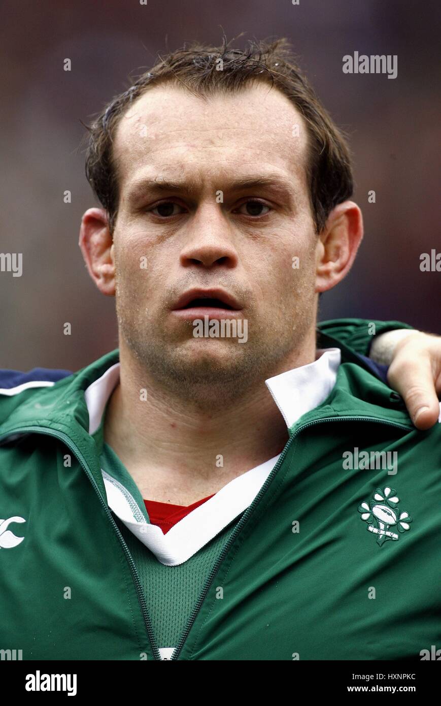 SIMON MEILLEUR IRLANDE ET ULSTER RU MURRAYFIELD Édimbourg en Écosse 10 Mars 2007 Banque D'Images