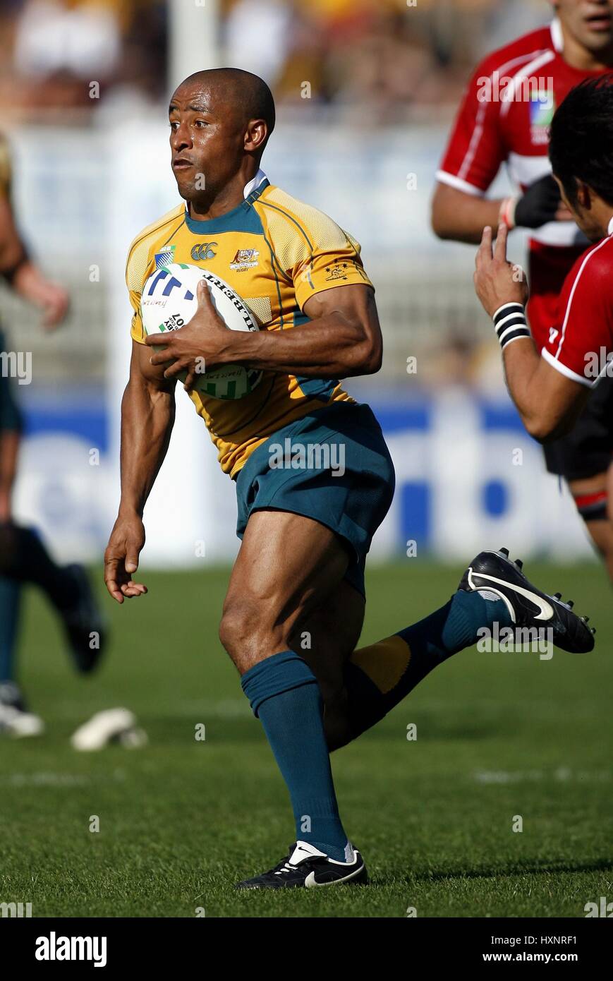 GEORGE GREGAN AUSTRALIE RU STADE GERLAND LYON FRANCE 08 Septembre 2007 Banque D'Images