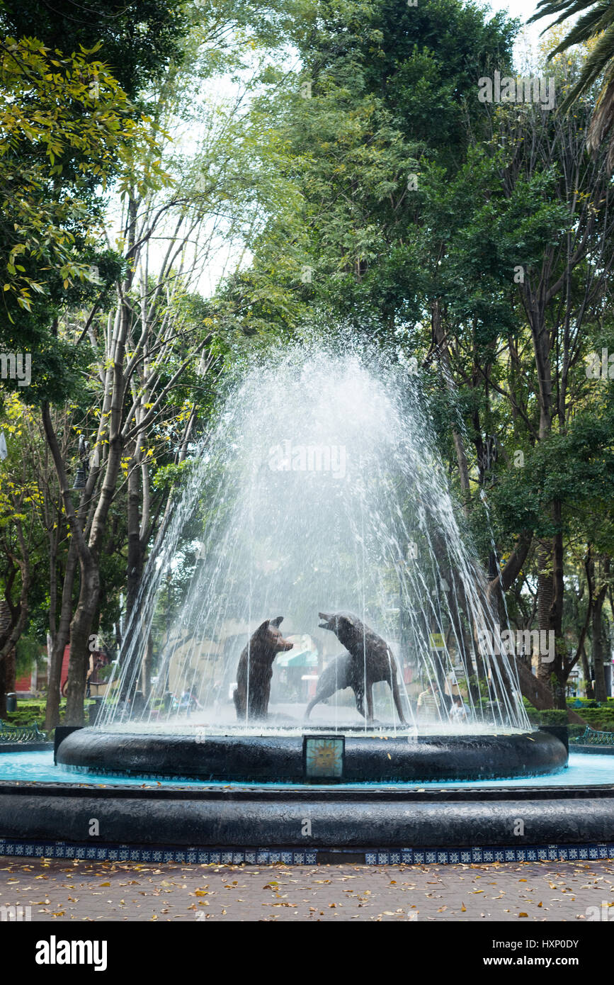 Coyoacan, Mexico, décembre 2016. Banque D'Images