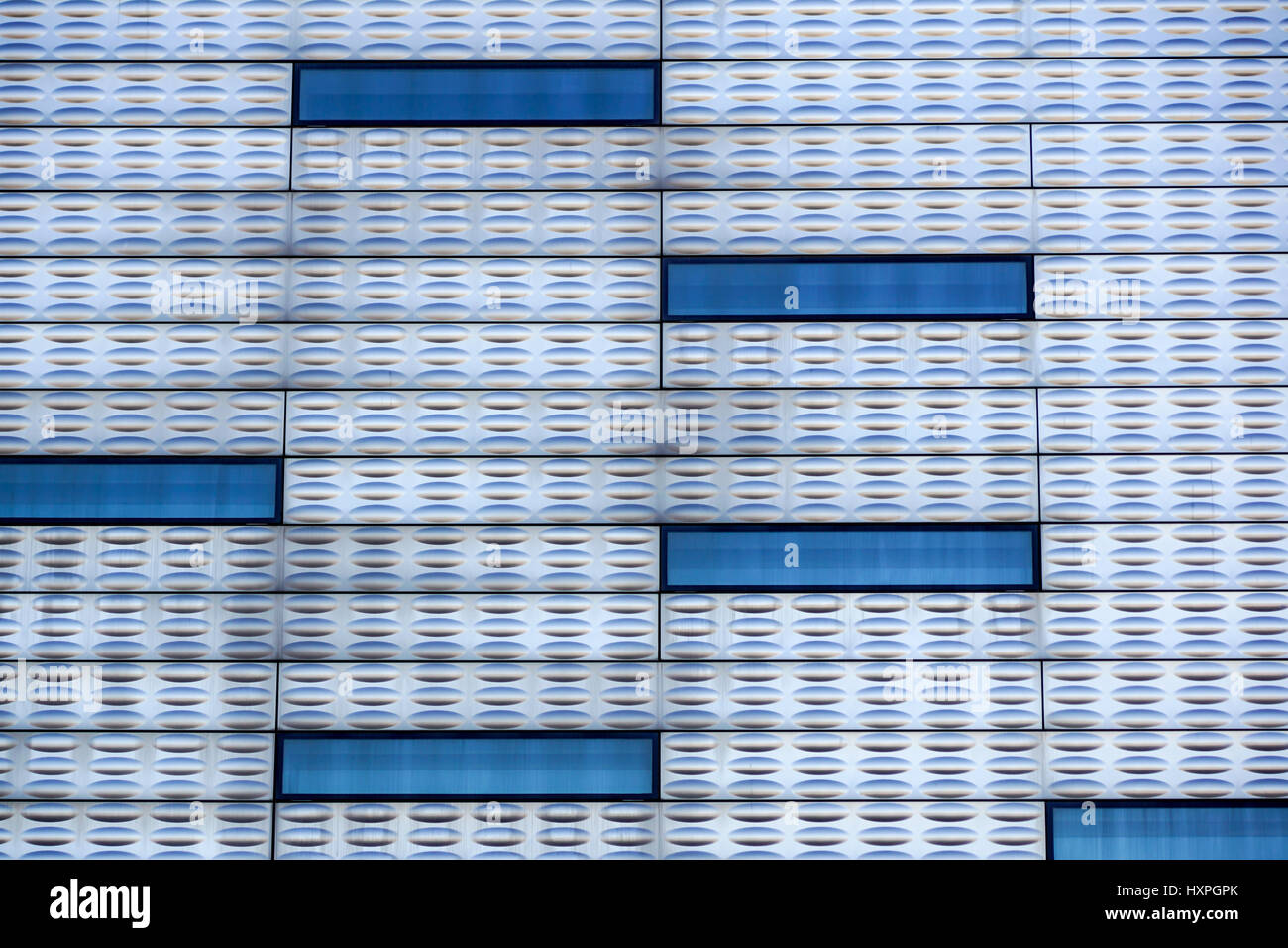 Façade en verre et les lignes abstraites réflexion sur un immeuble moderne,abstract background Banque D'Images