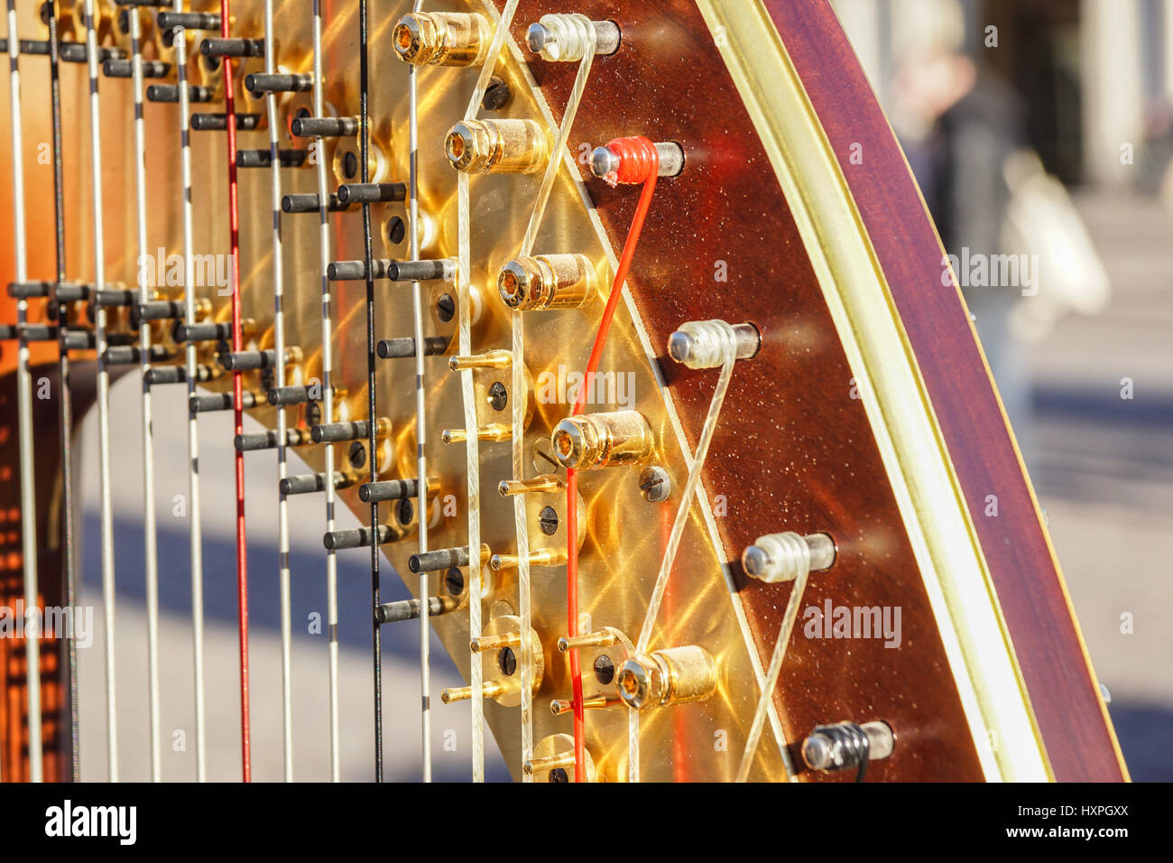Instrument de harpe Banque de photographies et d’images à haute