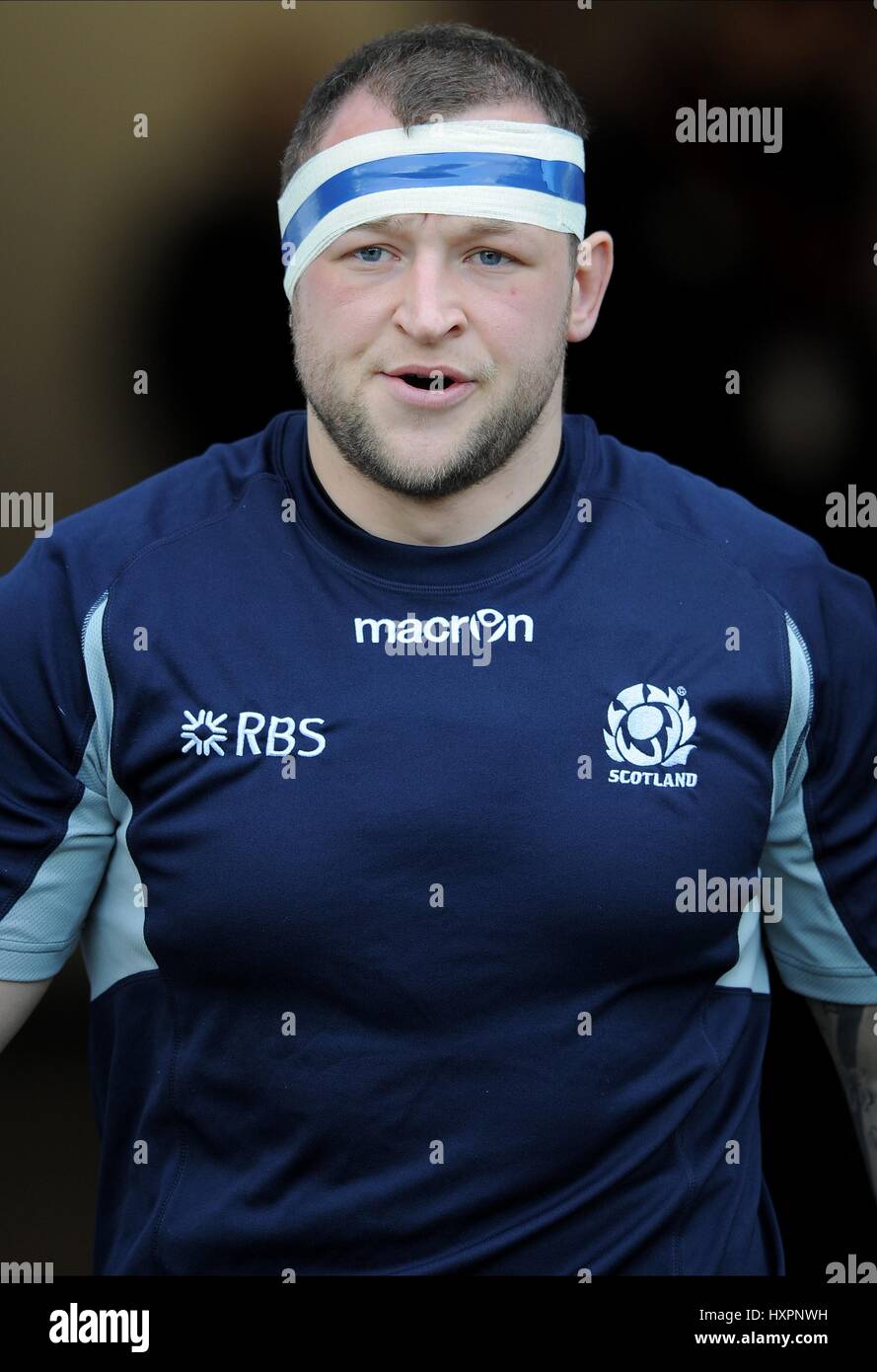 RYAN GRANT Ecosse Écosse Glasgow Warriors & GLASGOW WARRIORS TWICKENHAM Londres Angleterre 14 Mars 2015 Banque D'Images