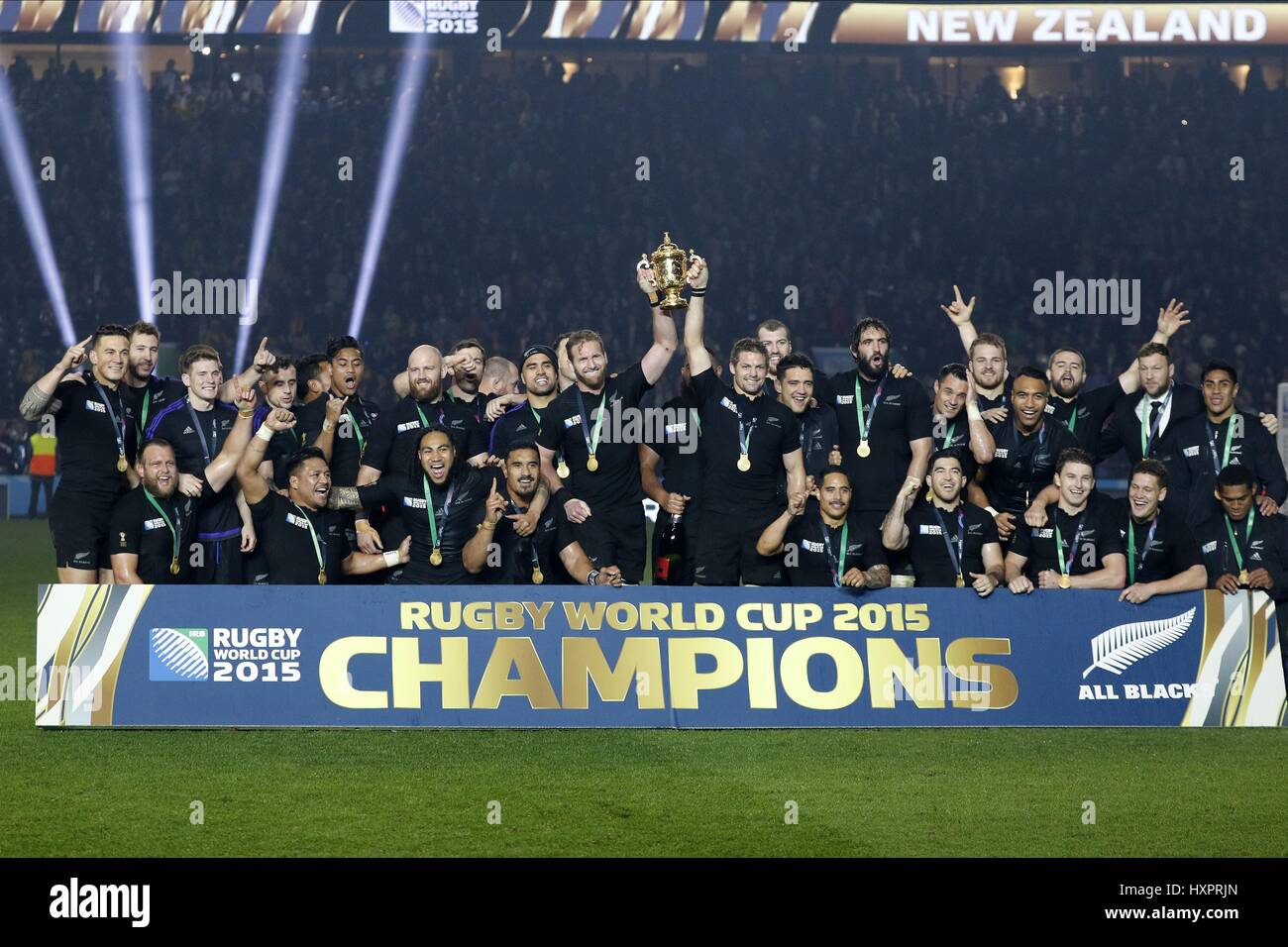 La Nouvelle-zélande V AUSTRALIA NEW ZEALAND V AUSTRALIE LONDRES ANGLETERRE TWICKENHAM 31 Octobre 2015 Banque D'Images