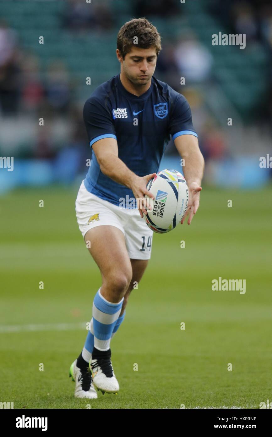 SANTIAGO CORDERO Argentine ARGENTINE ANGLETERRE LONDRES TWICKENHAM 25 Octobre 2015 Banque D'Images