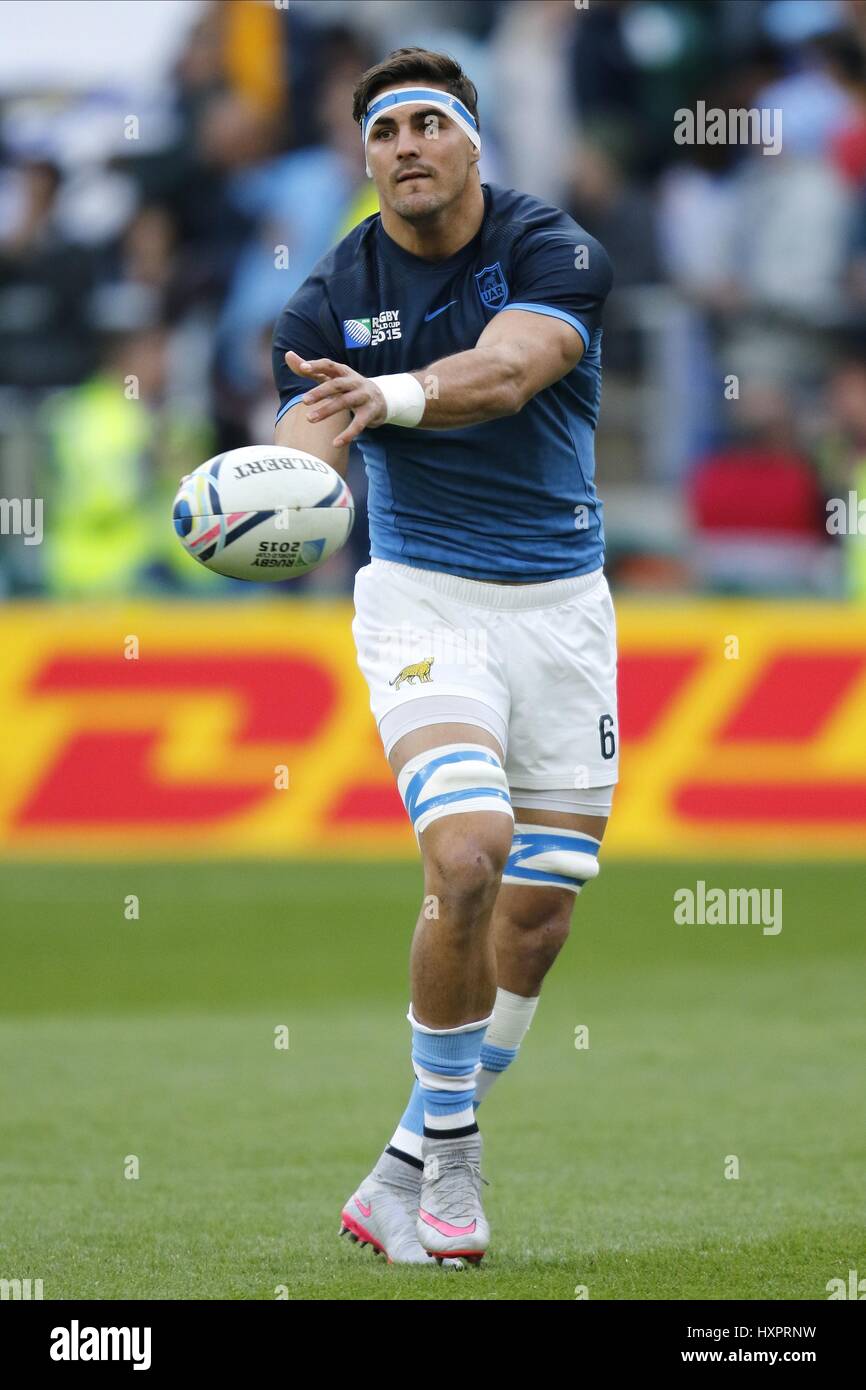 PABLO MATERA Argentine ARGENTINE ANGLETERRE LONDRES TWICKENHAM 25 Octobre 2015 Banque D'Images