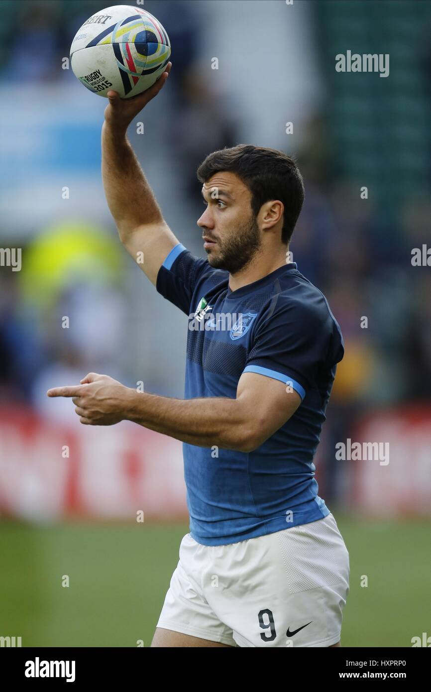LANDAJO MARTÍN Argentine ARGENTINE ANGLETERRE LONDRES TWICKENHAM 25 Octobre 2015 Banque D'Images