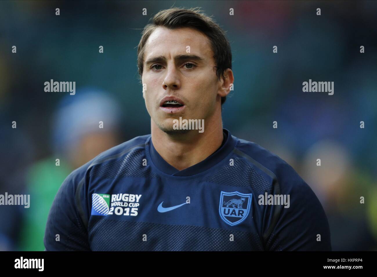 JUAN UMHOFF Argentine ARGENTINE ANGLETERRE LONDRES TWICKENHAM 25 Octobre 2015 Banque D'Images