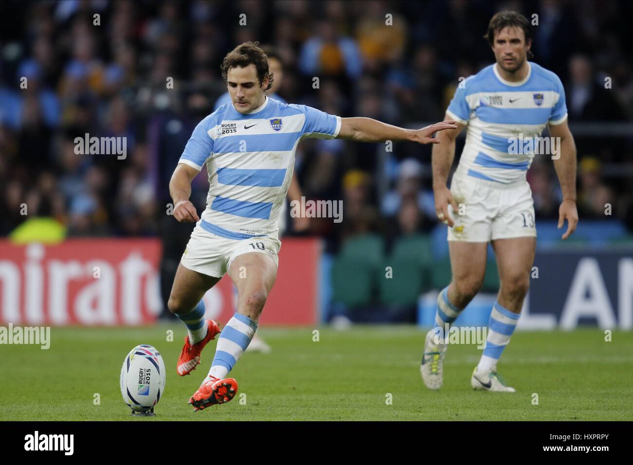 NICOLAS SANCHEZ Argentine ARGENTINE RU RU LONDON TWICKENHAM ANGLETERRE 25 Octobre 2015 Banque D'Images