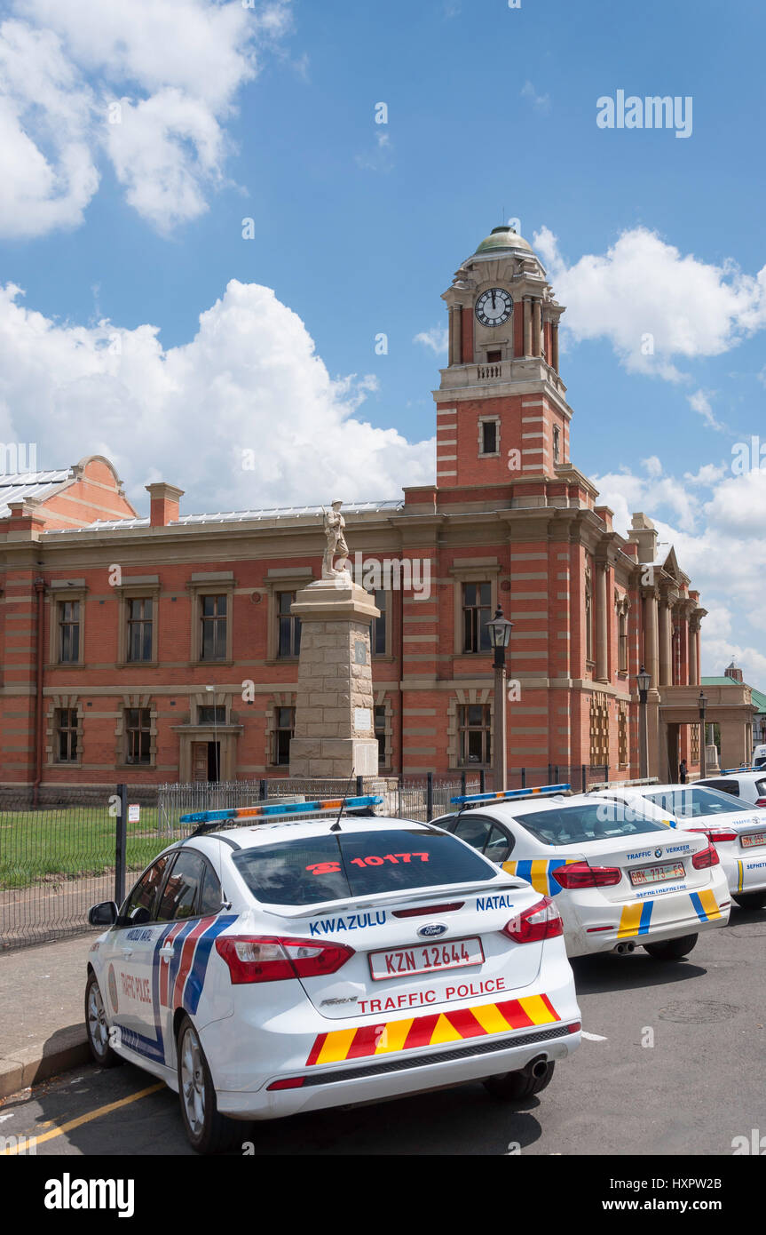 Hôtel de ville de Harrismith (Monument National), préfet, Rue, Harrismith province État libre, République d'Afrique du Sud Banque D'Images