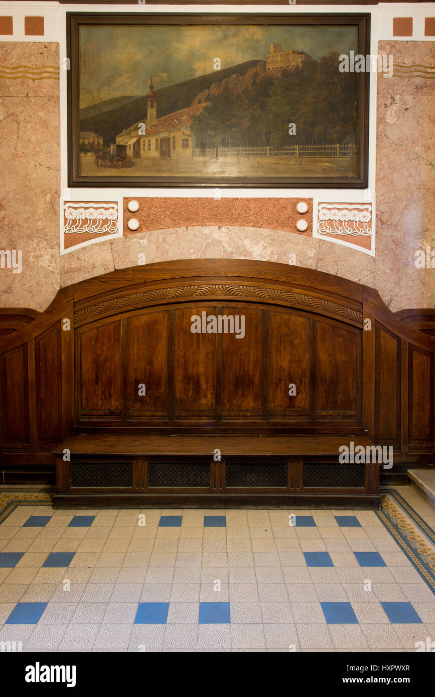 Brüder Schwadron, Baukeramik, Wien, Österreich Banque D'Images