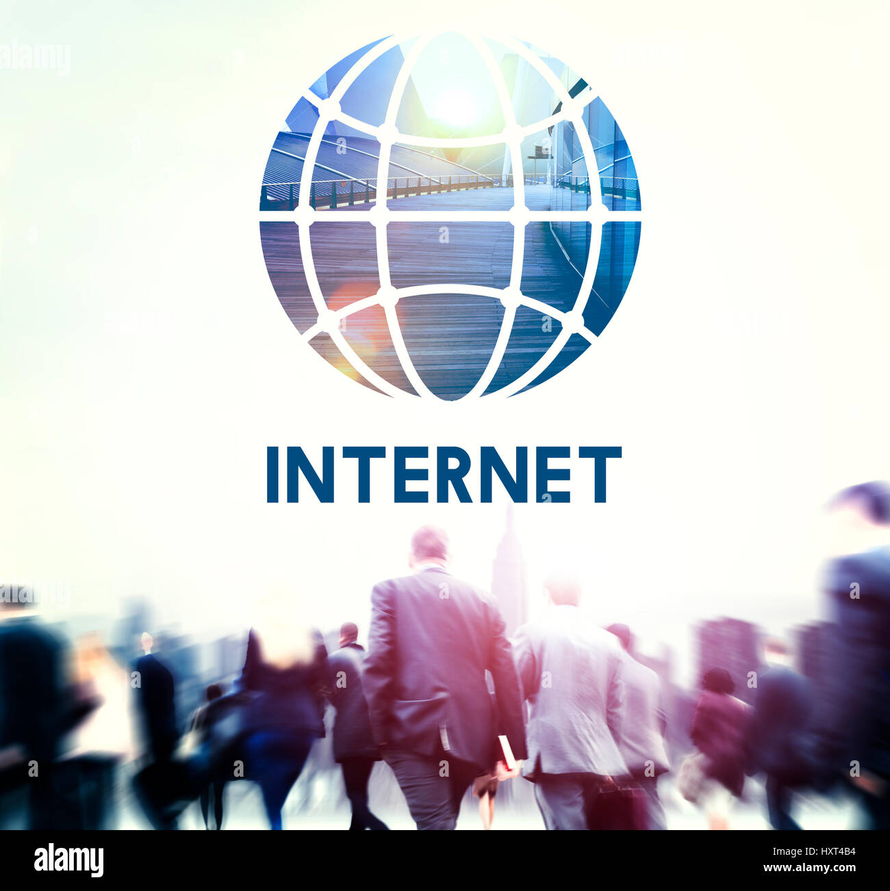 La technologie de réseau Internet icône mondiale Banque D'Images La technologie de réseau Internet icône mondiale Banque D'Images