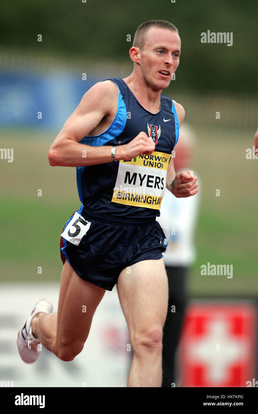 ROB MYERS 1500 MÈTRES ALEXANDER STADIUM BIRMINGHAM ENGLAND 25 Juillet 2004 Banque D'Images