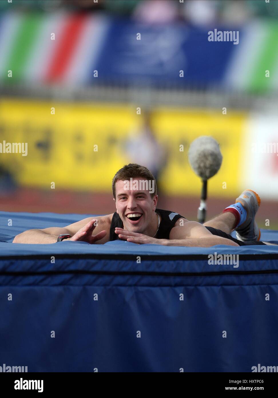 TOM PARSONS SAUT ALEXANDER STADIUM BIRMINGHAM ENGLAND 13 Juillet 2008 Banque D'Images