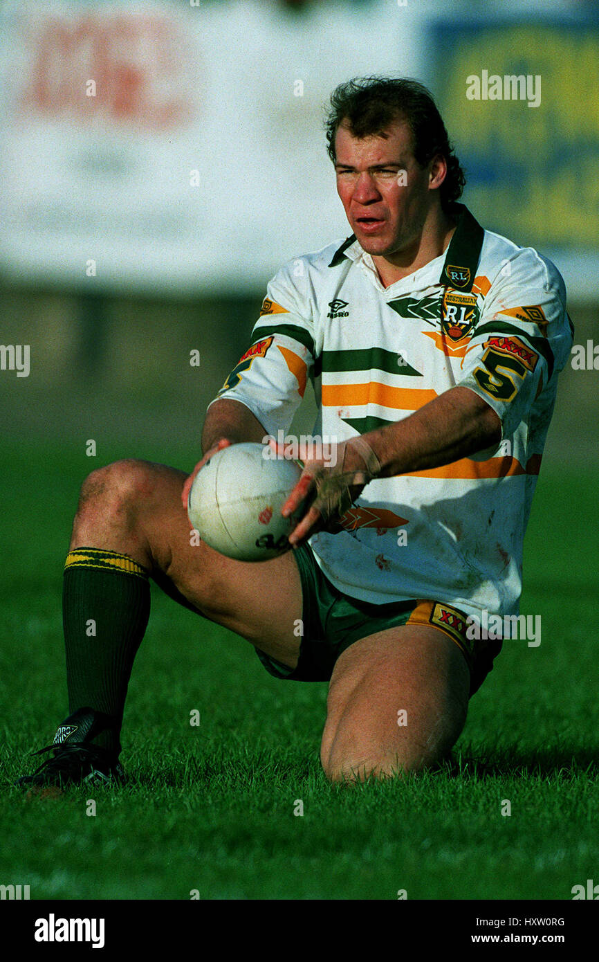 GRAHAM MACKAY AUSTRALIE RL 10 Janvier 1993 Banque D'Images