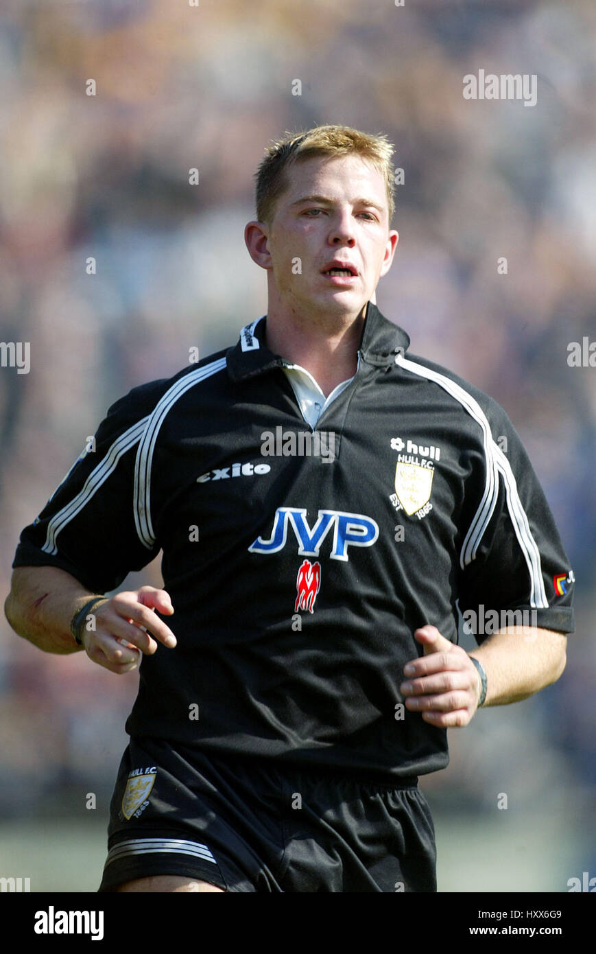 RICHARD HORNE HULL FC LEEDS HEADINGLEY 16 Mars 2003 Banque D'Images