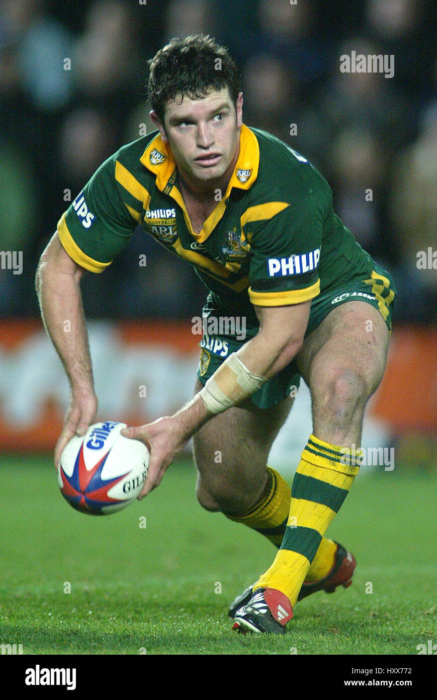 DANNY BUDERUS AUSTRALIE Stade KC HULL ANGLETERRE 15 Novembre 2003 Banque D'Images