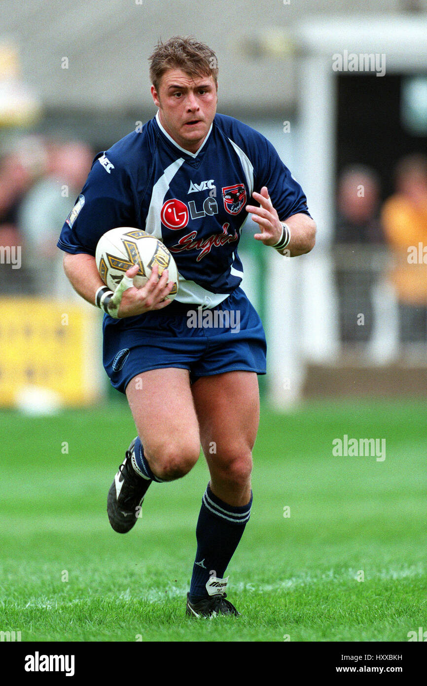 DAIO POWELL SHEFFIELD EAGLES RLFC 17 Avril 1999 Banque D'Images