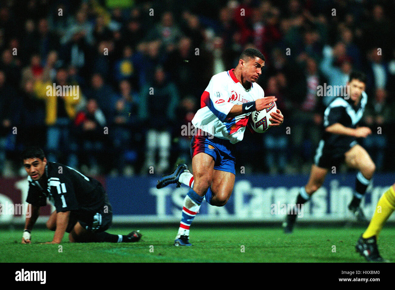 JASON ROBINSON RICHIE BARNET Grande-bretagne V Nouvelle-zélande 07 Novembre 1998 Banque D'Images