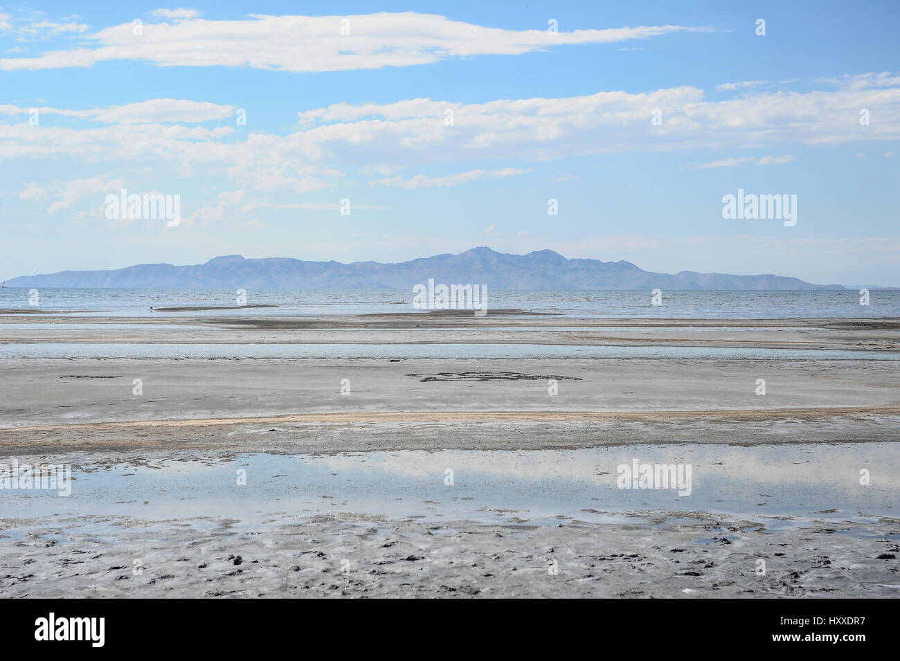 Great Salt lake, Utah Banque D'Images
