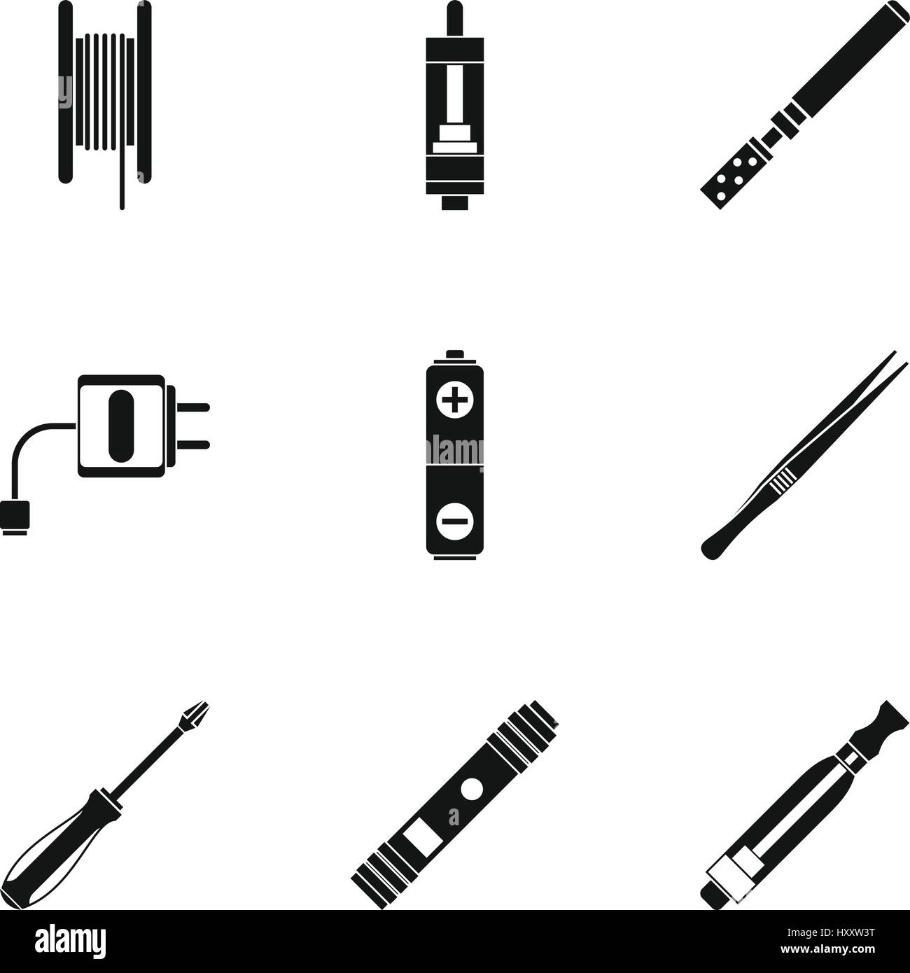 Cigarette lectronique dessin Banque d'images noir et blanc - Alamy