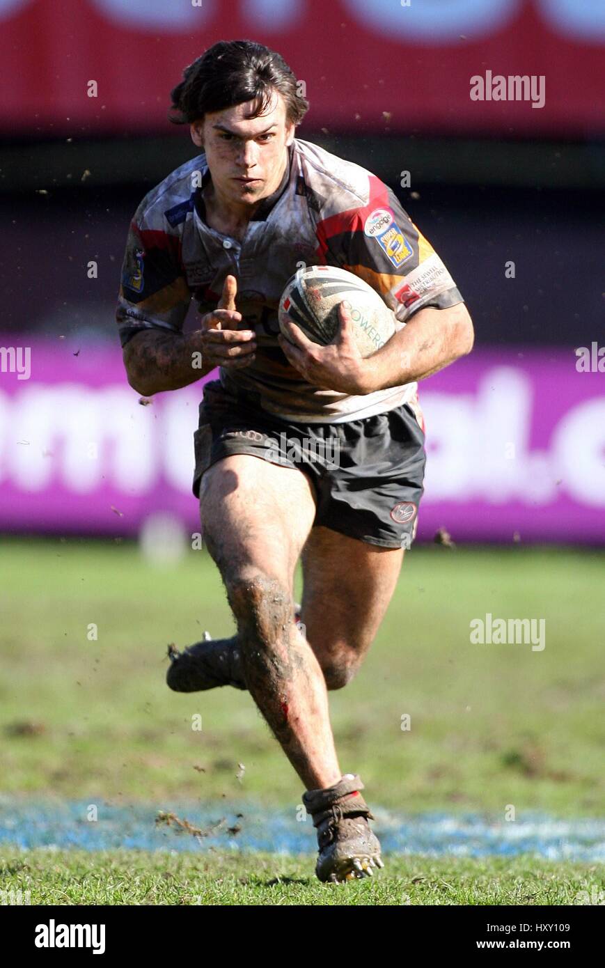 MATT COOK BRADFORD BULLS RLFC ODSALL STADIUM BRADFORD 01 Avril 2006 Banque D'Images