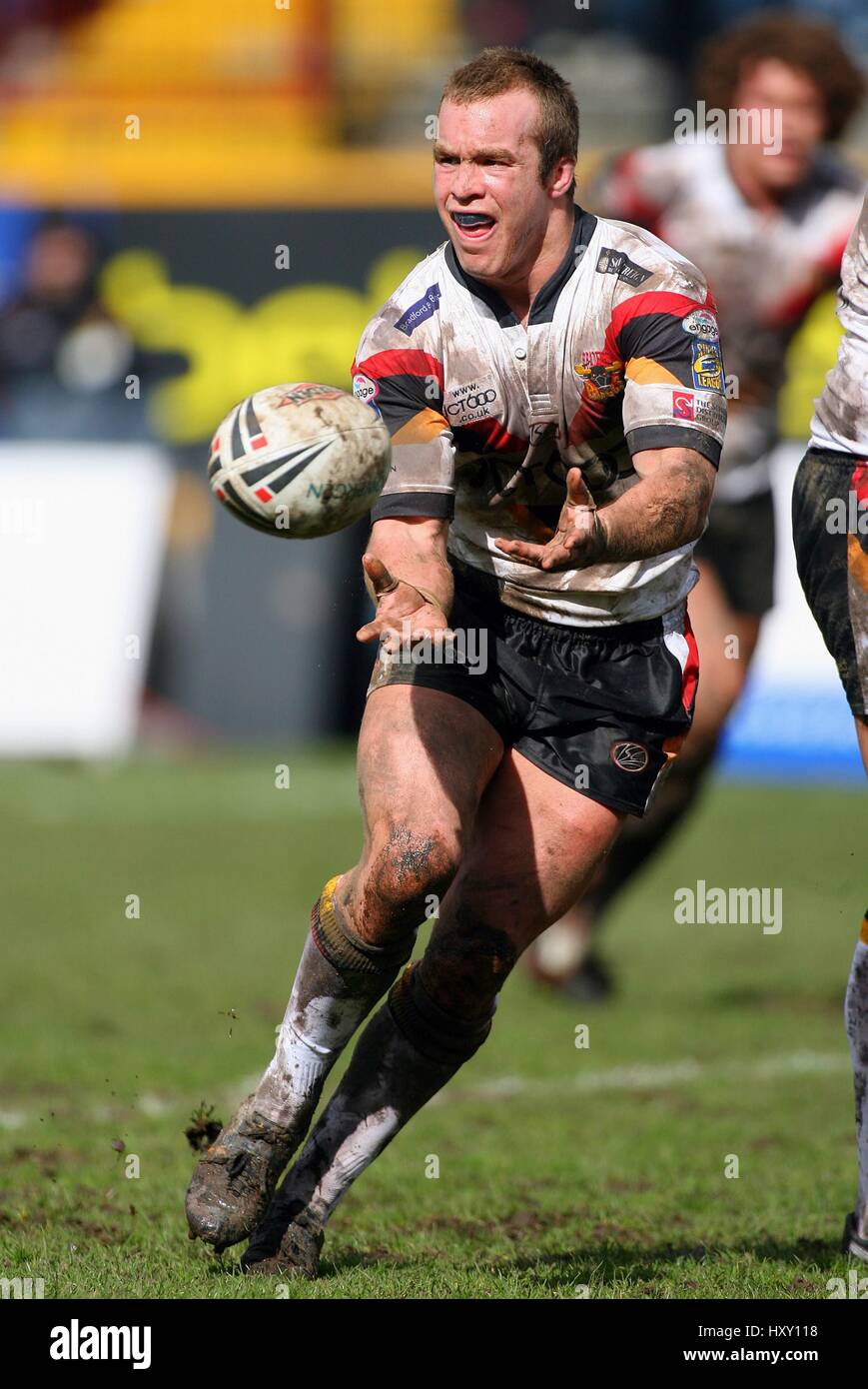 IAN HENDERSON BRADFORD BULLS RLFC ODSALL STADIUM BRADFORD 01 Avril 2006 Banque D'Images