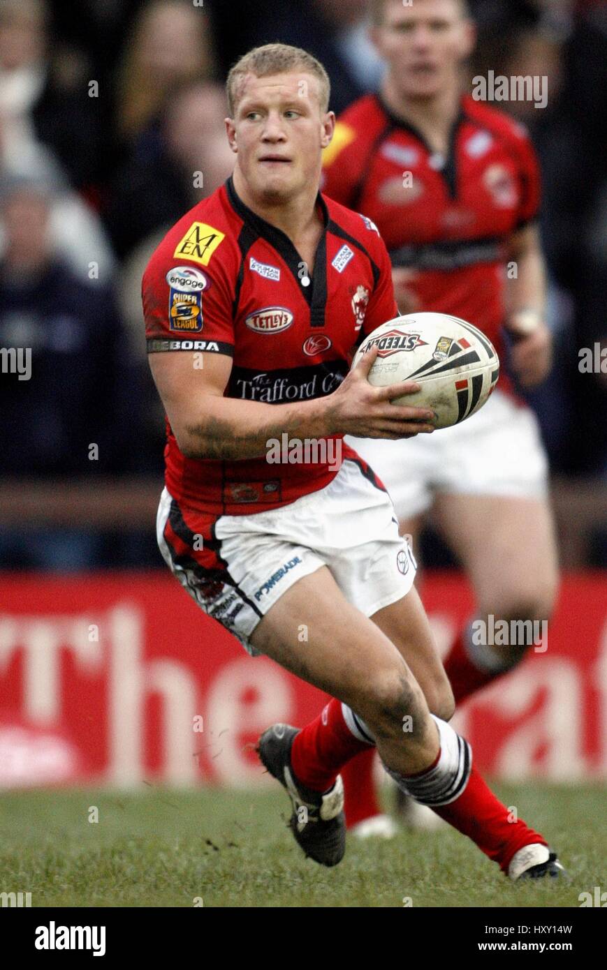 LUKE ROBINSON SALFORD CITY REDS RLFC Les Saules Salford Manchester en Angleterre 11 Février 2007 Banque D'Images