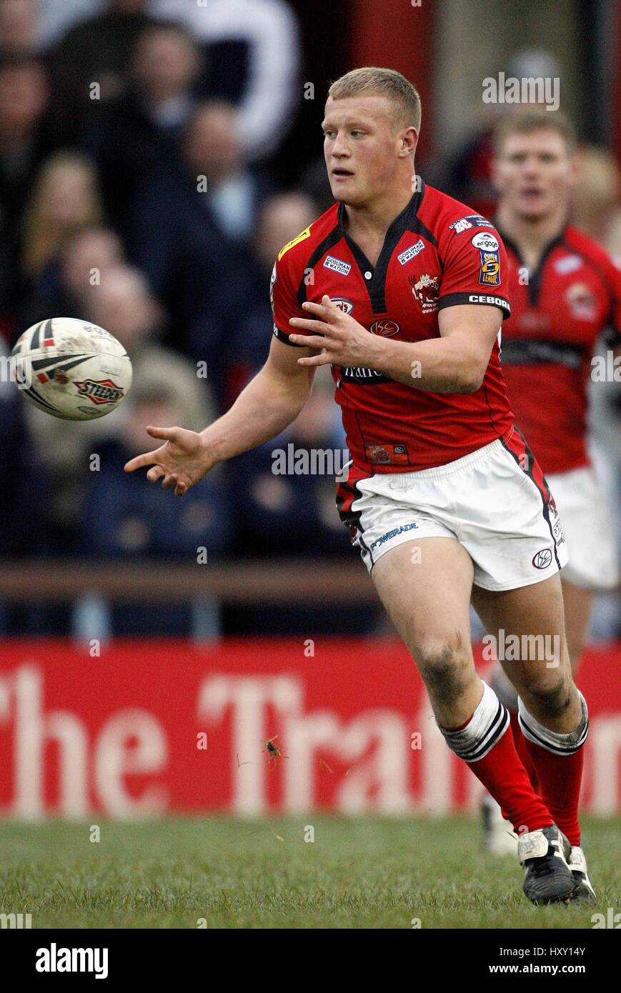 LUKE ROBINSON SALFORD CITY REDS RLFC Les Saules Salford Manchester en Angleterre 11 Février 2007 Banque D'Images