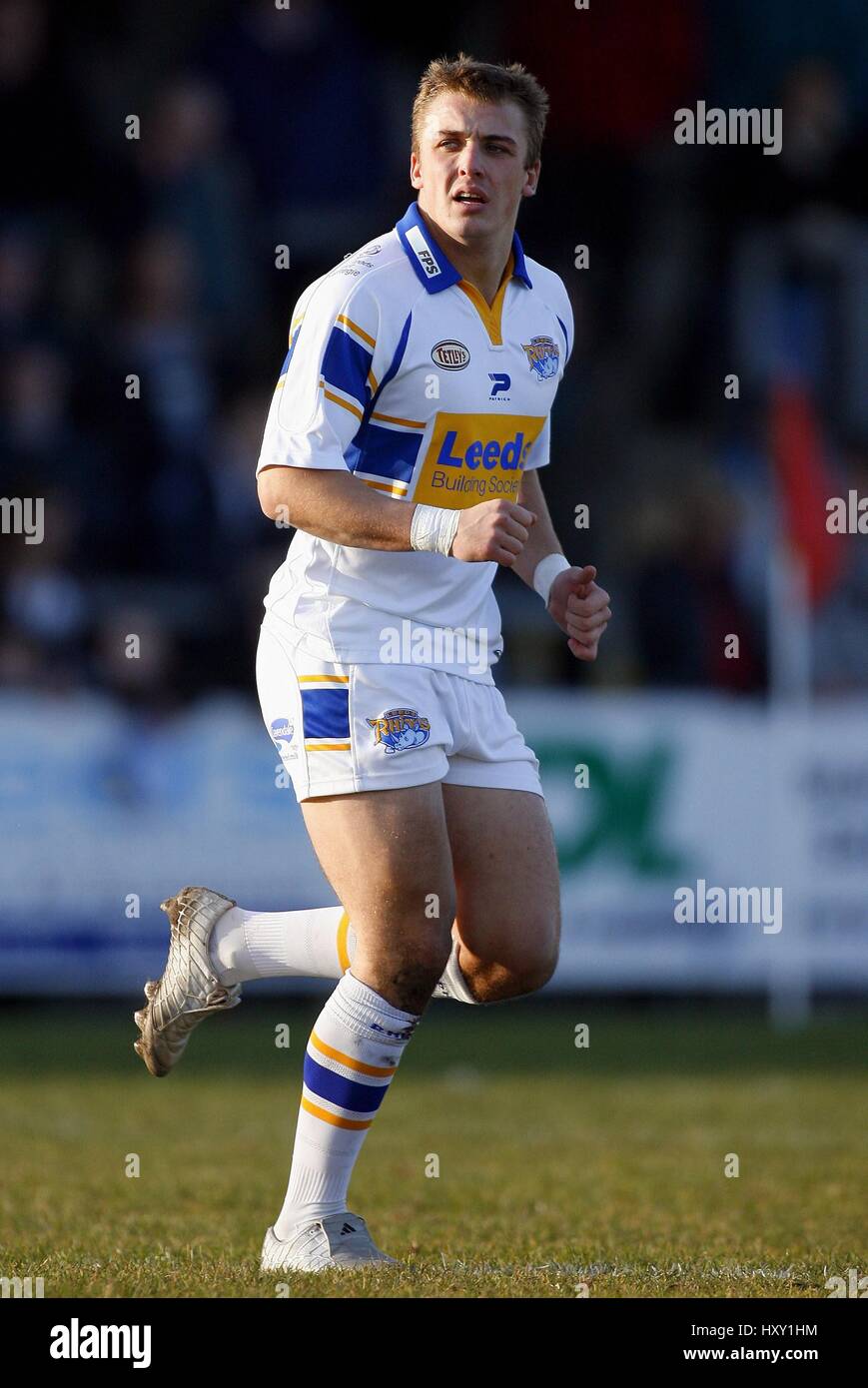 LEE SMITH LEEDS RHINOS RLFC LE STADE HUNTINGTON YORK ANGLETERRE 04 Février 2007 Banque D'Images