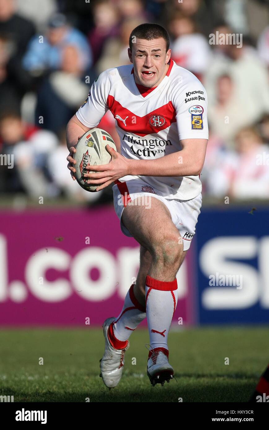 GARETH FRODSHAM ST.HELENS RLFC KNOWSLEY ROAD.ST HELENS ANGLETERRE 02 Mars 2008 Banque D'Images