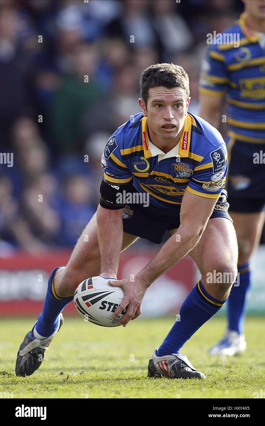 DANNY BUDERUS LEEDS RHINOS LEEDS CARNEGIE HEADINGLEY RLFC ANGLETERRE 05 Avril 2009 Banque D'Images