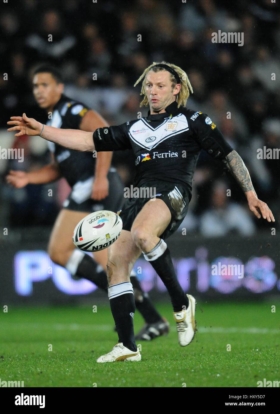 SEAN LONG HULL FC Stade KC HULL ANGLETERRE 19 Mars 2010 Banque D'Images