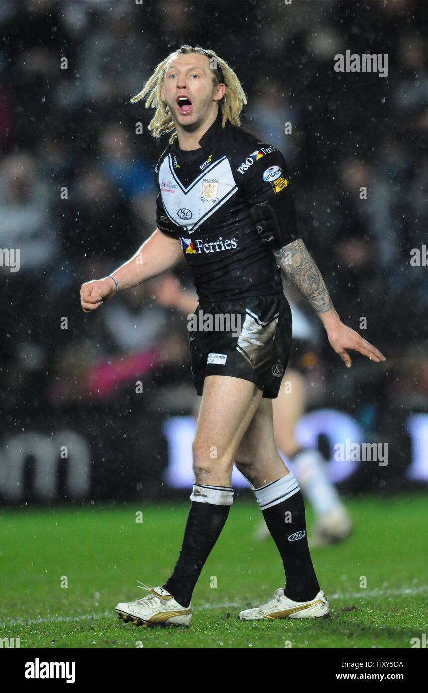 SEAN LONG HULL FC Stade KC HULL ANGLETERRE 19 Mars 2010 Banque D'Images