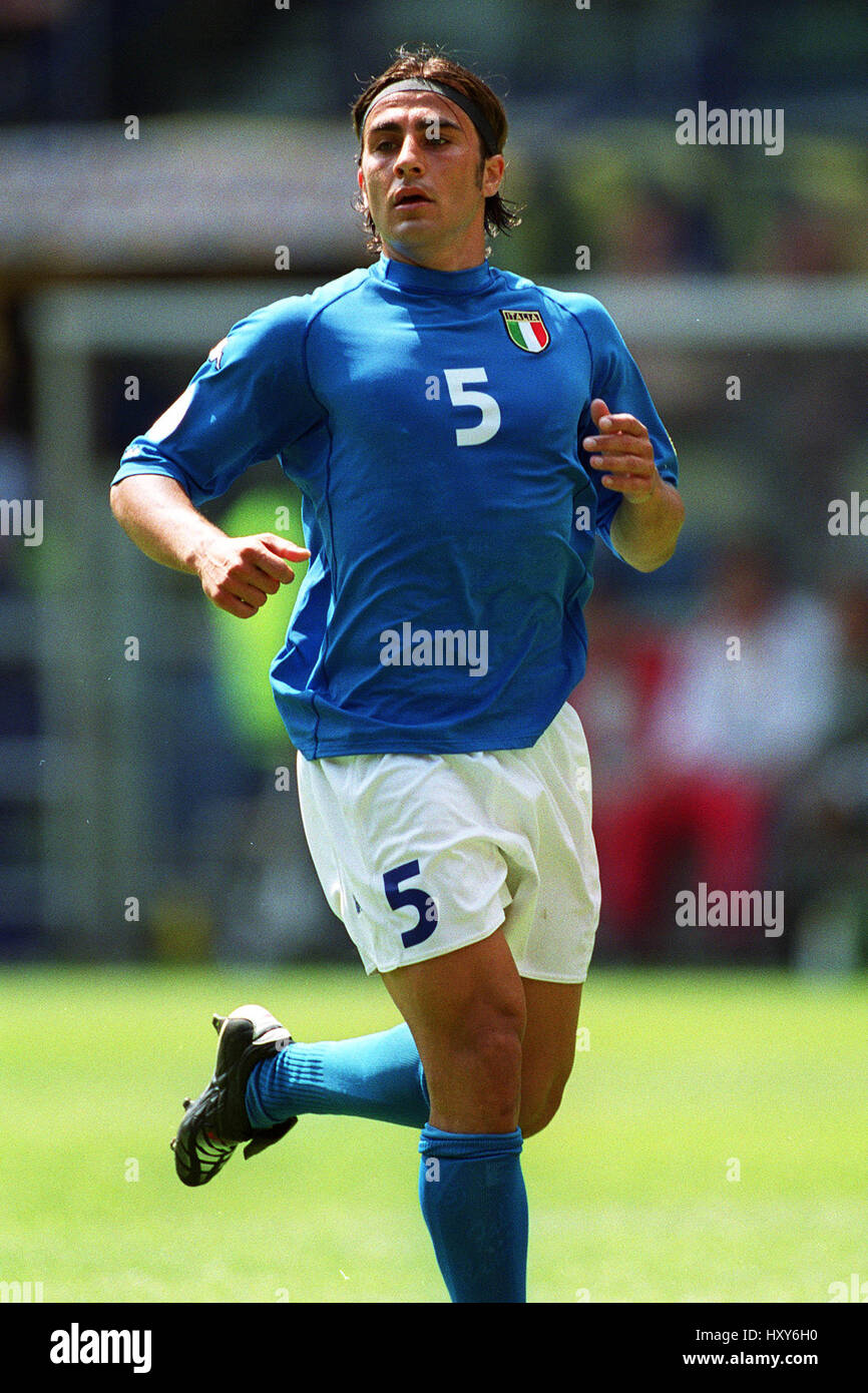 FABIO CANNAVARO ITALIE & PARMA 11 Juin 2000 Banque D'Images