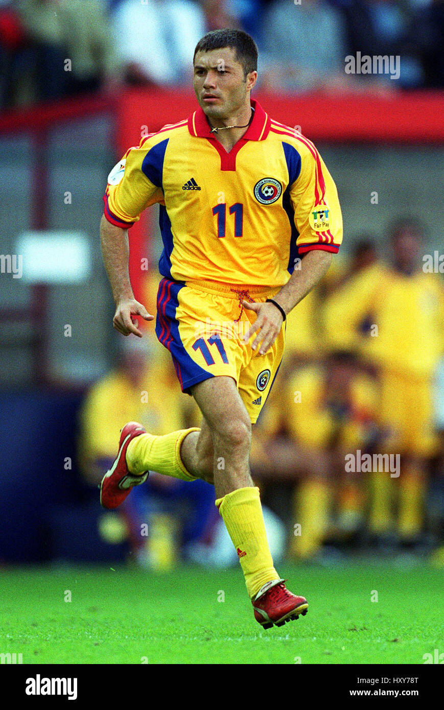 VIOREL MOLDOVAN 2000 NANTES ROUMANIE FICHE ONZE MONDIAL COLLECTION FOOTBALL