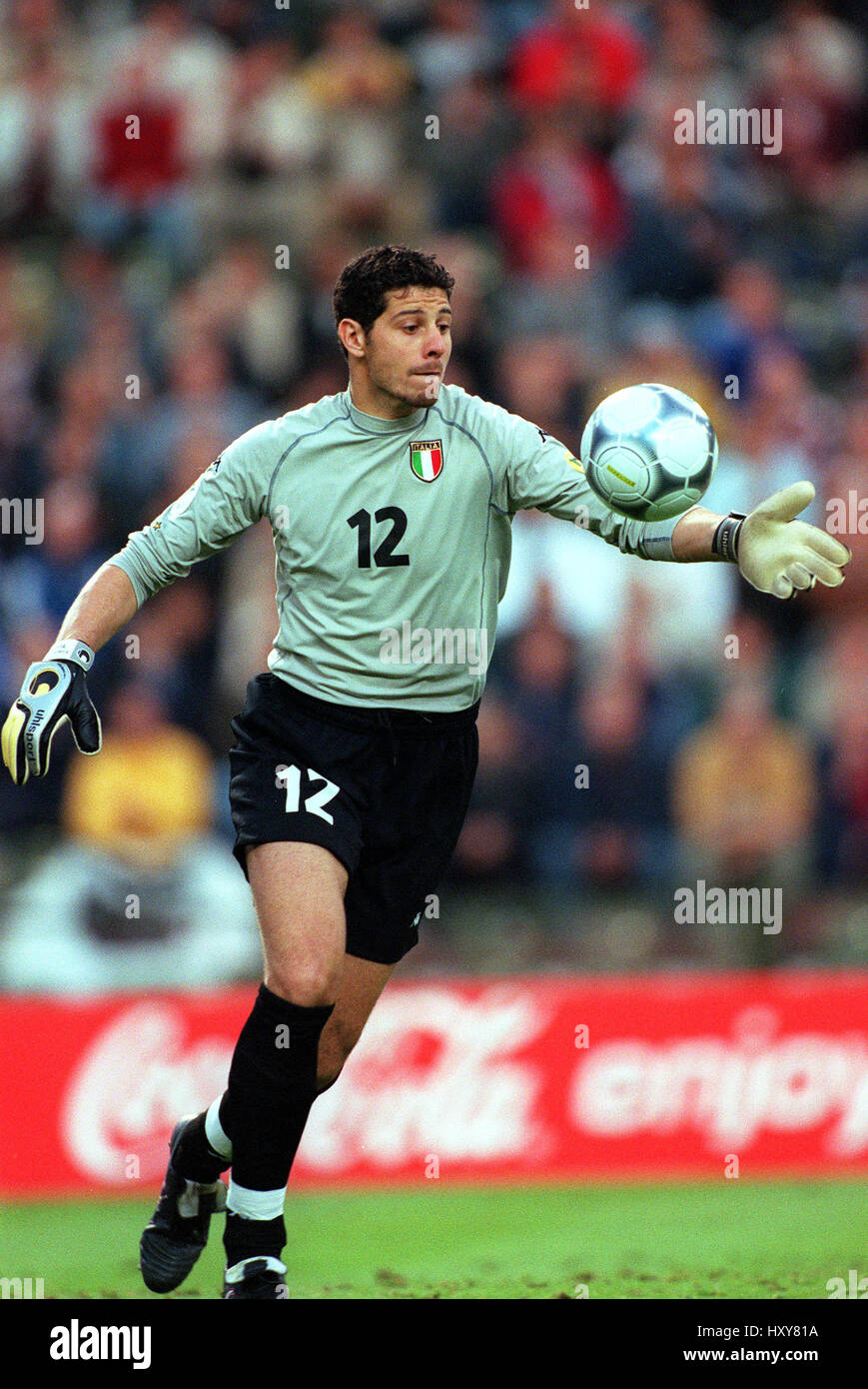 Maillot Gardien Francesco Toldo Italie Euro 2000 - Match Issued/worn - Taille XL - Kappa