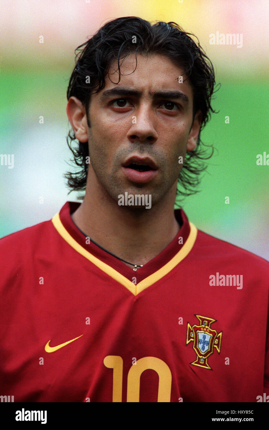 Manuel Rui Costa Uefa Euro 2000 Team Portugal Rookie Card Kop Football