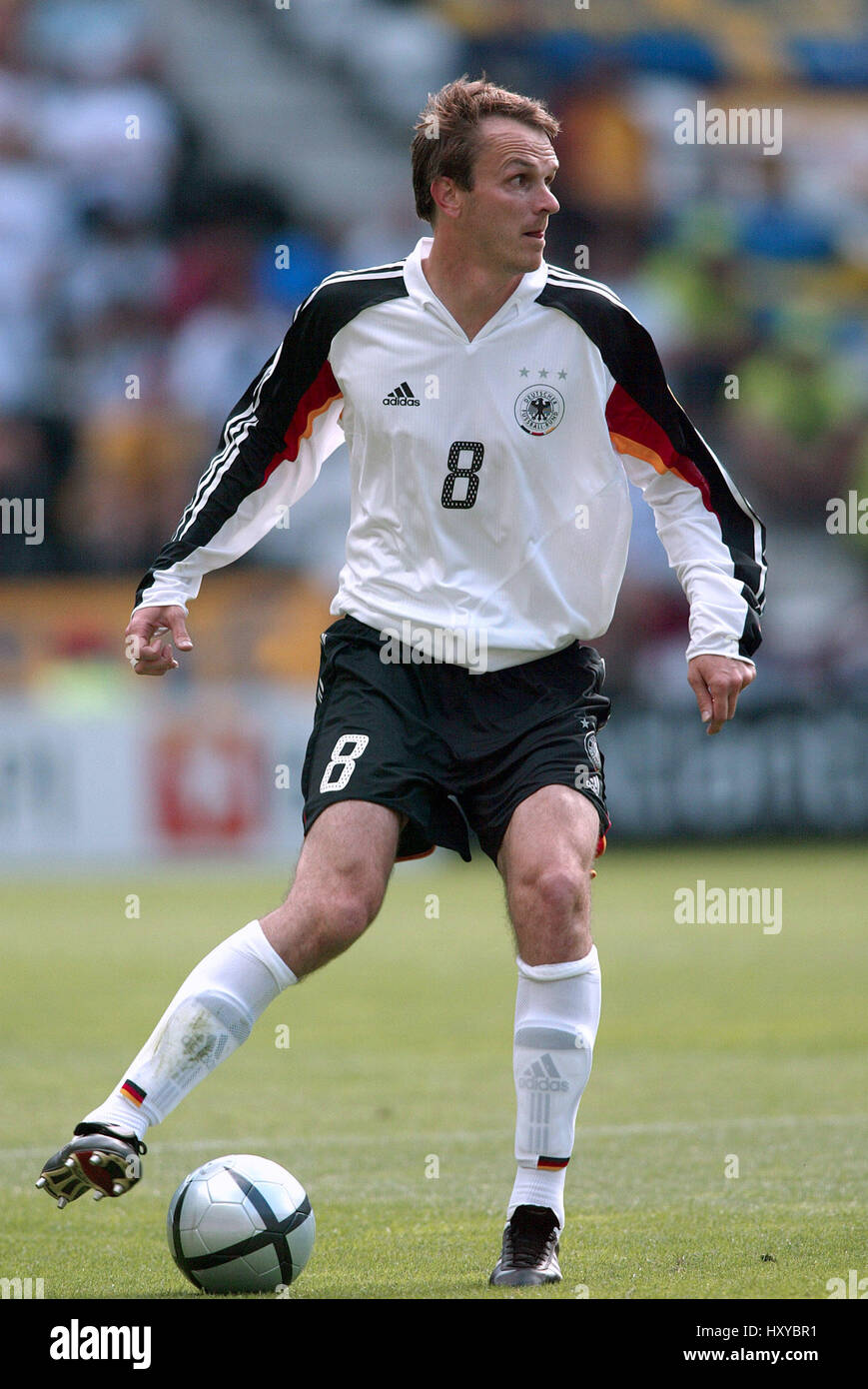 DIETMAR HAMANN ALLEMAGNE & LIVERPOOL FC STADE BESSA PORTO PORTUGAL 19 Juin 2004 Banque D'Images