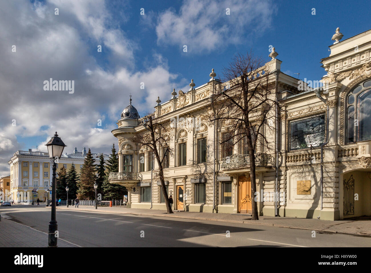 En fin d'après-midi, Kremlin de Kazan Russie République du Tatarstan Banque D'Images