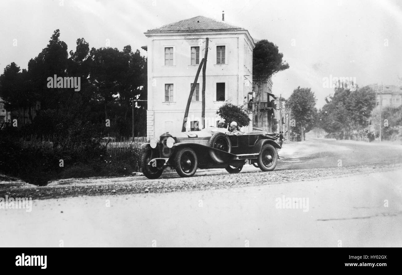 1926 Isotta Fraschini Targa Abruzzo, Pescara. Avati, Banque D'Images